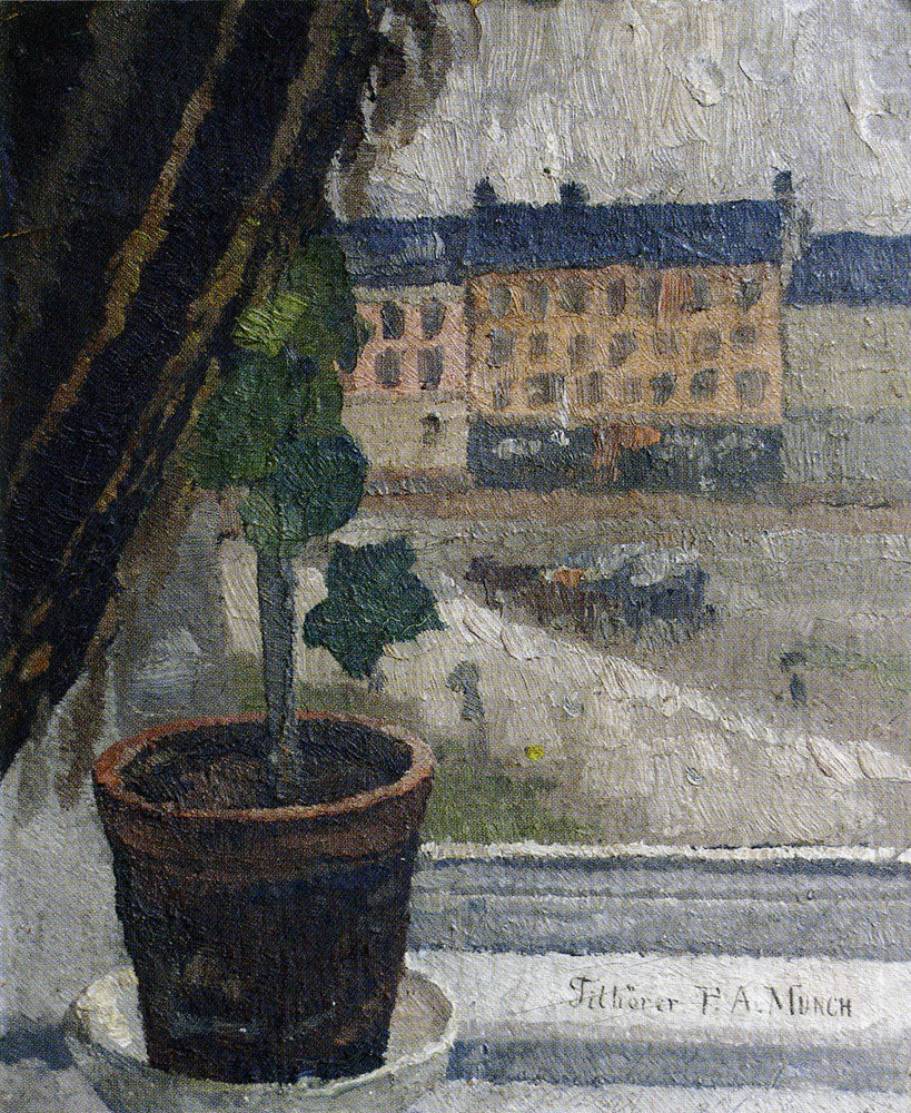 Reproduction du tableau « Vue au-delà de la plage Olaf Rye - Edvard Munch » par Alpha Reproduction en peinture à l’huile