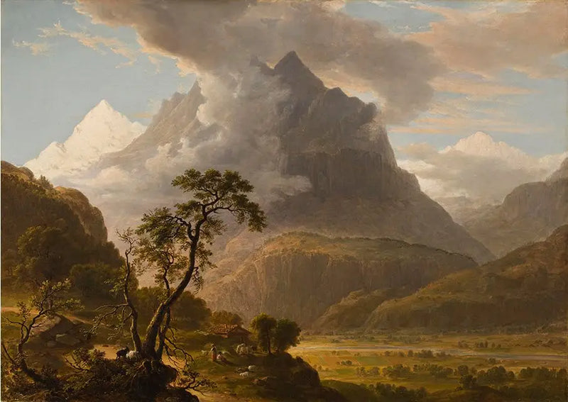 View in the Oberhasle Valley, Switzerland - Asher Brown Durand