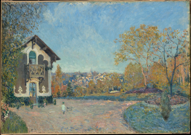 View of Marly-le-Roi from Cœur-Volant - Alfred Sisley