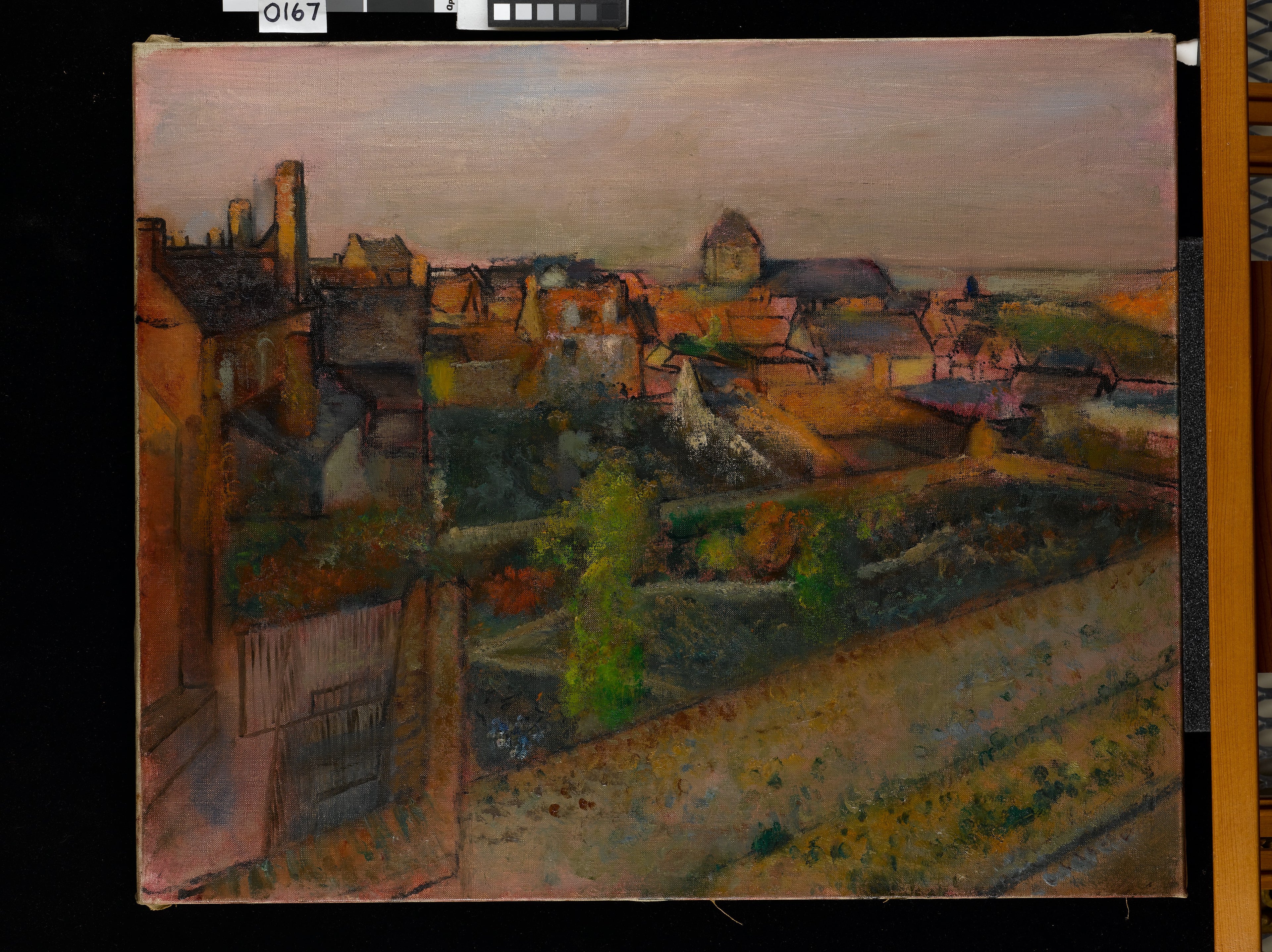 Reproduction du tableau « Vue de Saint-Valéry-sur-Somme - Edgar Degas » par Alpha Reproduction en peinture à l’huile