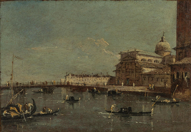 View of S. Pietro di Castello, Venice - Francesco Guardi