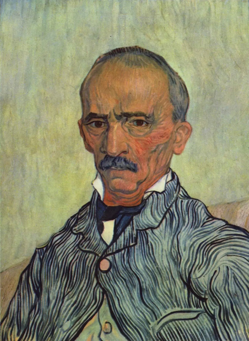 Portrait of Superintendent Trabuc at Saint-Paul Hospital - Vincent van Gogh