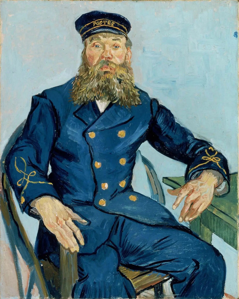 Portrait of Joseph Roulin - Vincent van Gogh