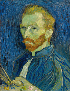 Self-portrait of Vincent van Gogh - Vincent van Gogh