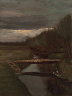 Footbridge over a Ditch - Vincent van Gogh