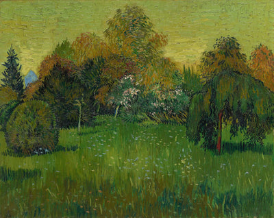 Reproduction du tableau « Le poète jardin - Vincent van Gogh » par Alpha Reproduction en peinture à l’huile