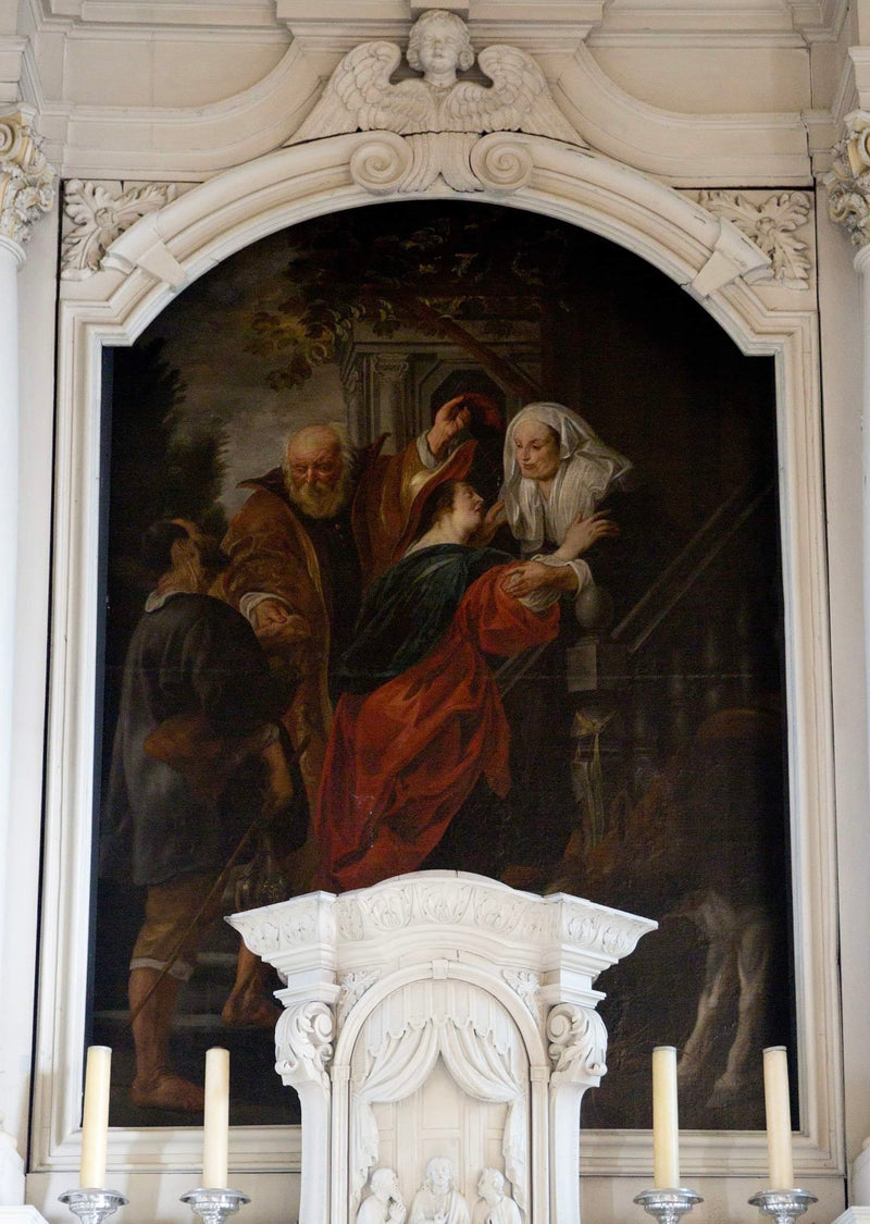 Visitatie - Jacob Jordaens
