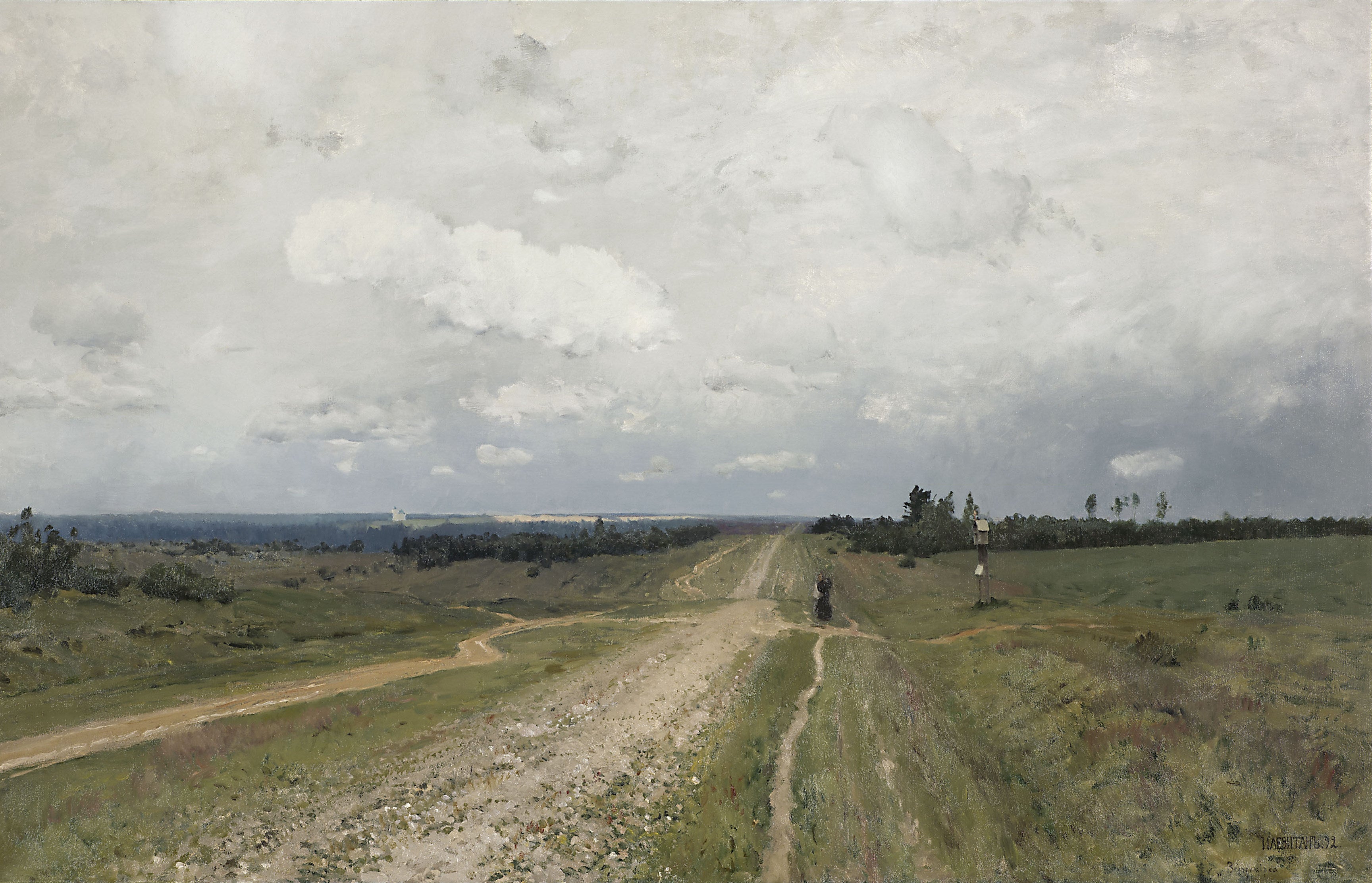 Vladimirka - Isaac Levitan