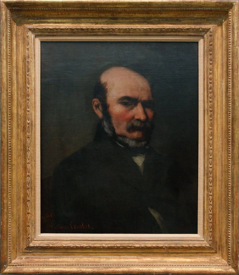 Portrait of Mr. Usquin - Gustave Courbet