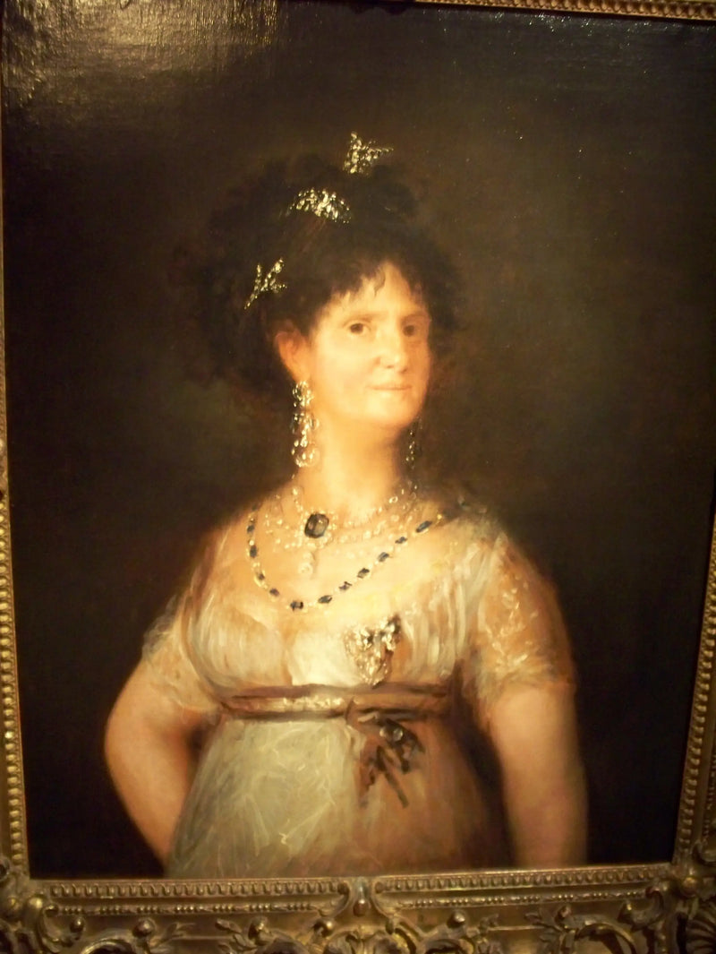 Portrait of Queen Maria Luisa of Spain - Francisco de Goya