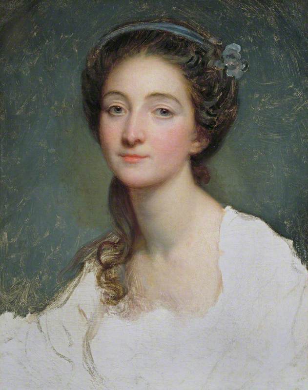 Portrait of a lady, known as Sophie Arnould (1744-1802) - Jean-Baptiste Greuze