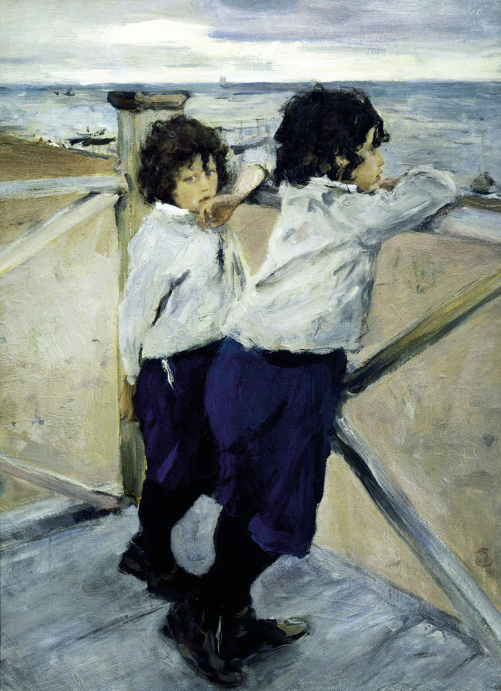 Children. Sacha and Yura Serov - Valentin Serov