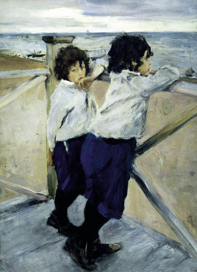 Children. Sacha and Yura Serov - Valentin Serov