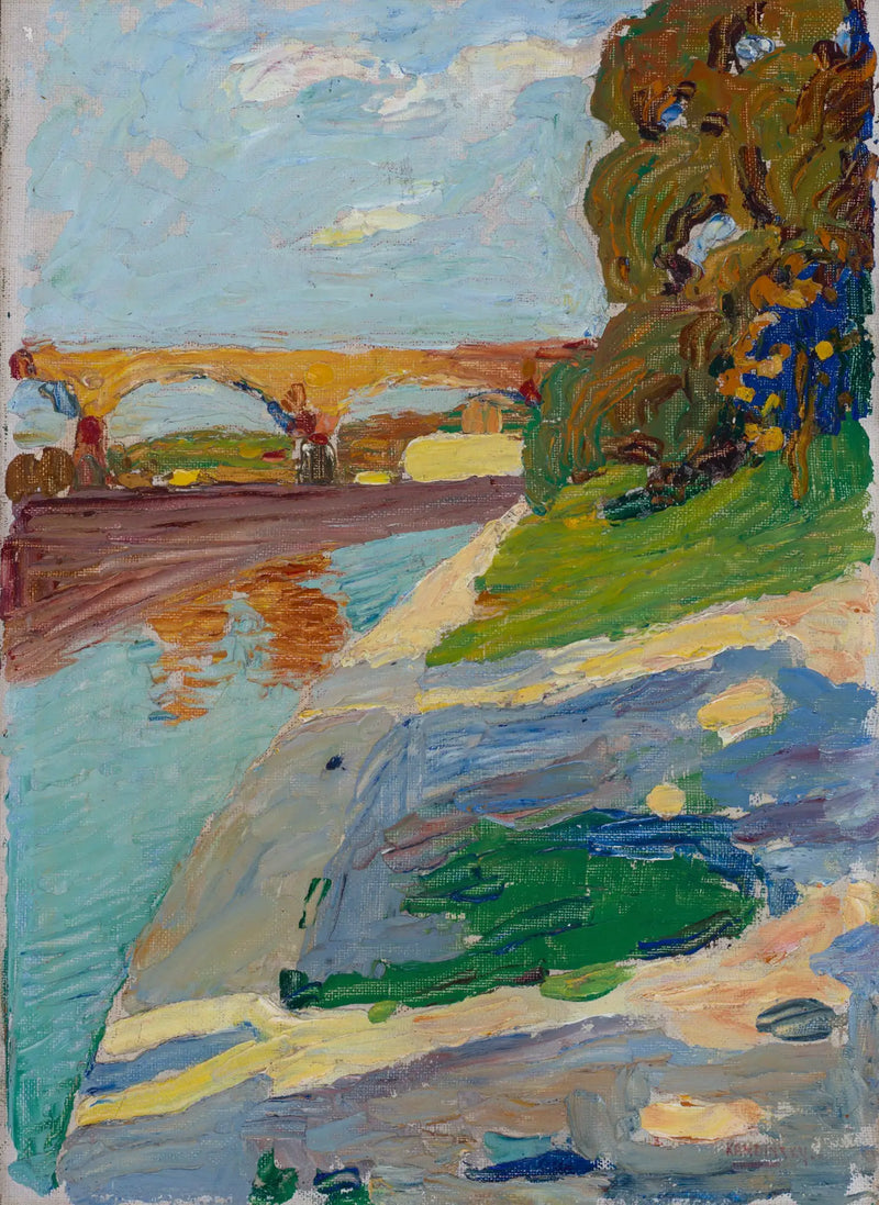 Munich - The Isar - Vassily Kandinsky