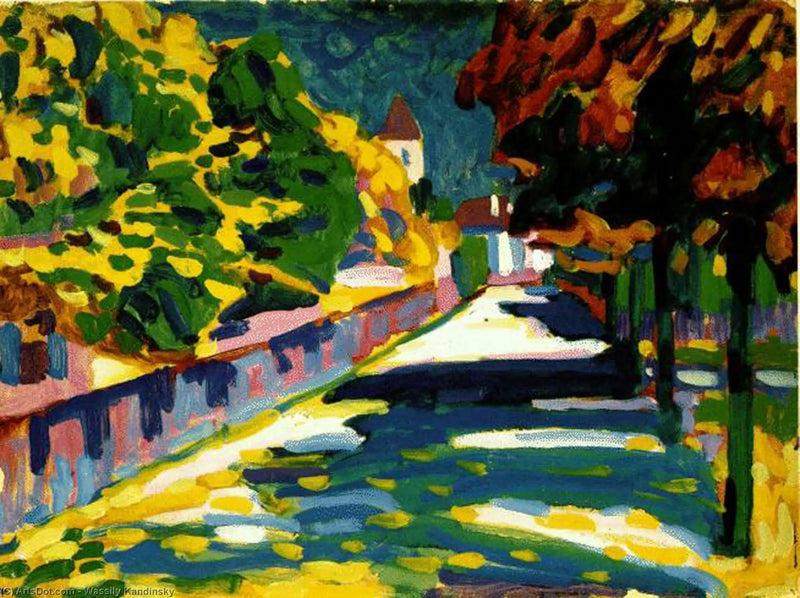 Autumn in Bavaria - Vassily Kandinsky