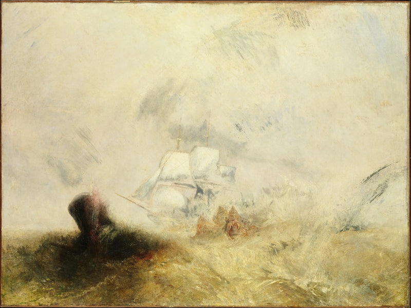 The Whaling Ship - J. M. W. Turner