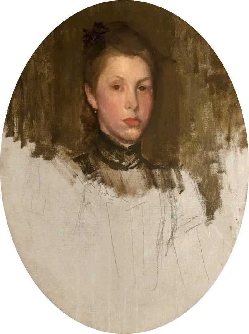 A Parisian Model - James Abbott McNeill Whistler