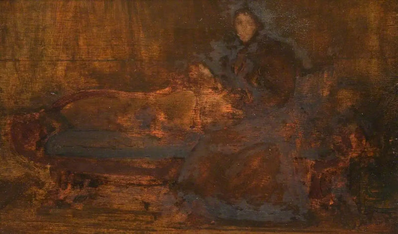Brown and Gold: Lady Eden - James Abbott McNeill Whistler