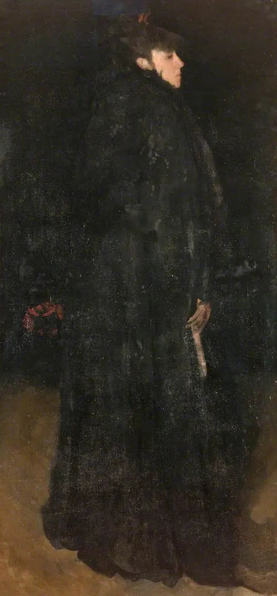 Harmony in Black: Miss Ethel Philip - James Abbott McNeill Whistler