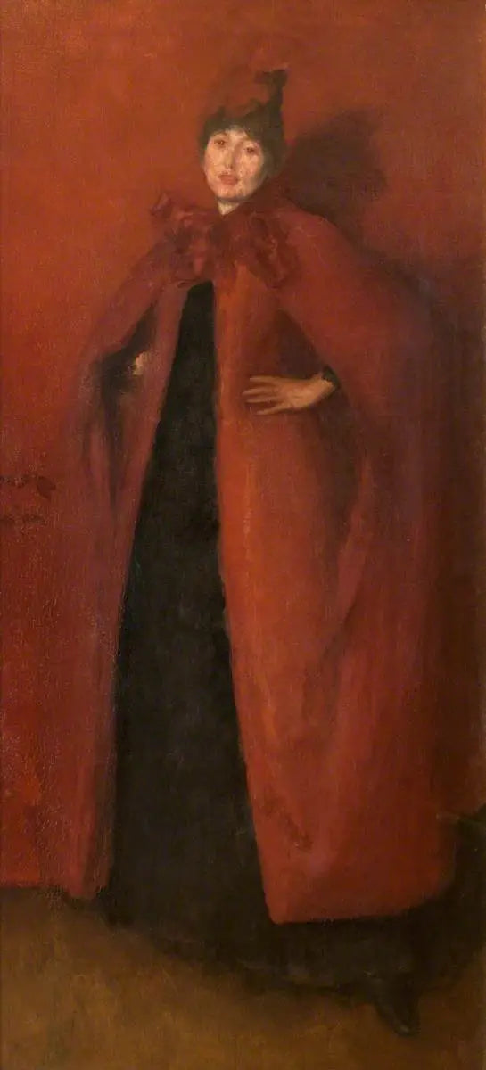 Harmony in Red: Light of the Lamp - James Abbott McNeill Whistler