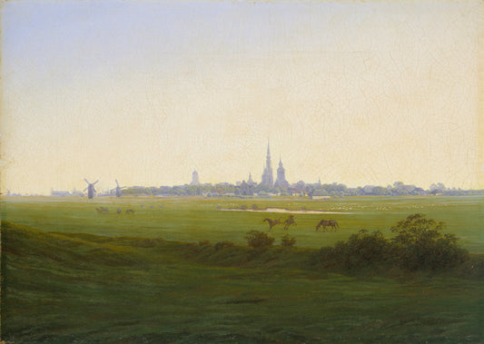 Près de Greifswald - Caspar David Friedrich