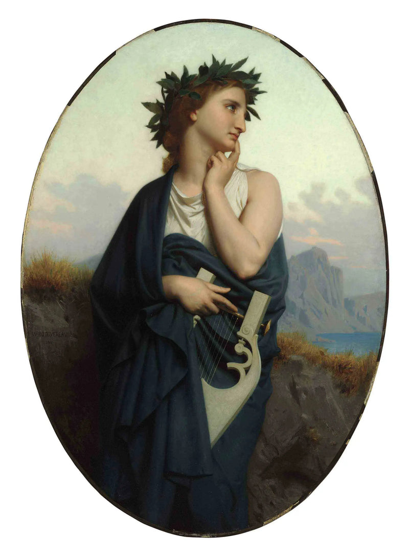 The Muse (Philomela) - Bouguereau