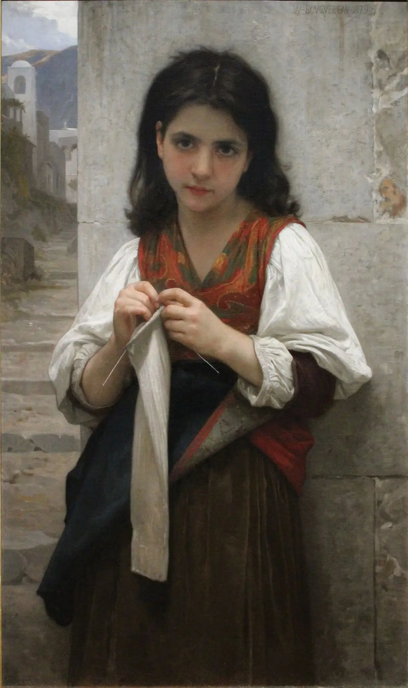 Knitter - Bouguereau