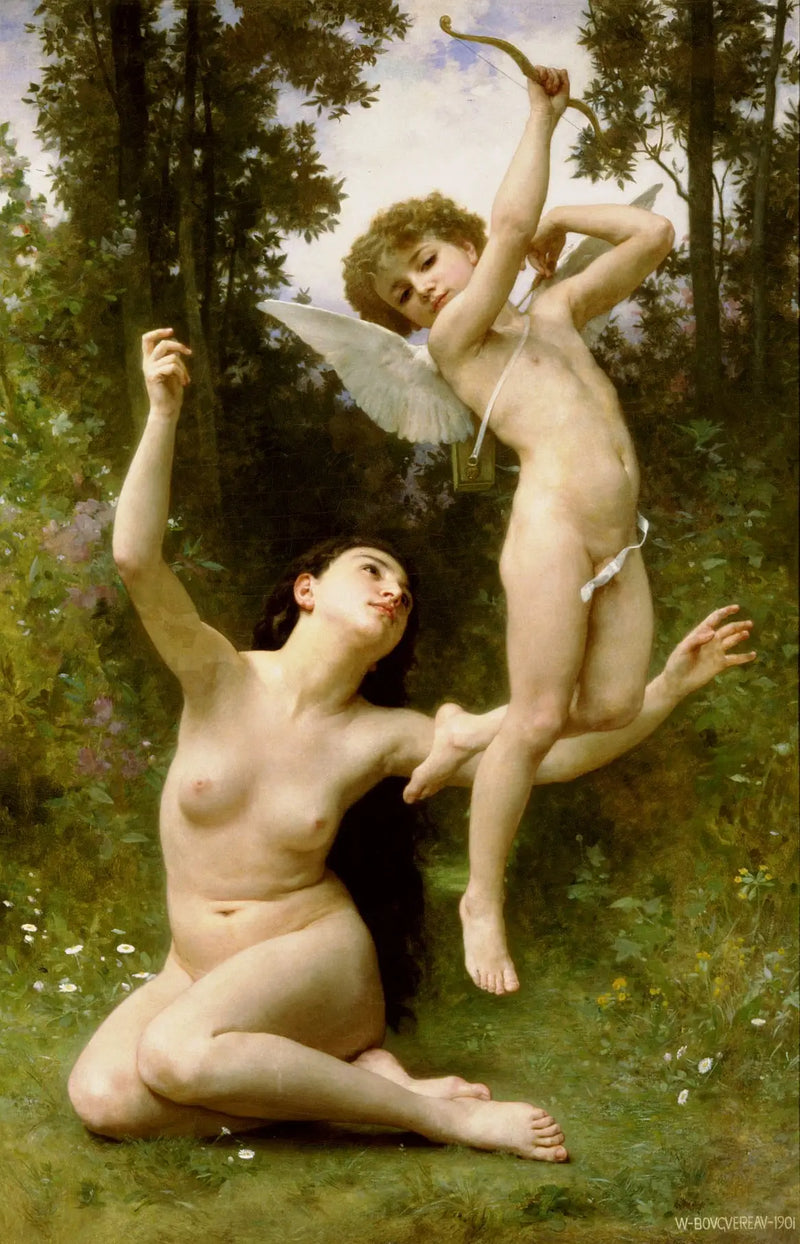 Love Takes Flight - Bouguereau