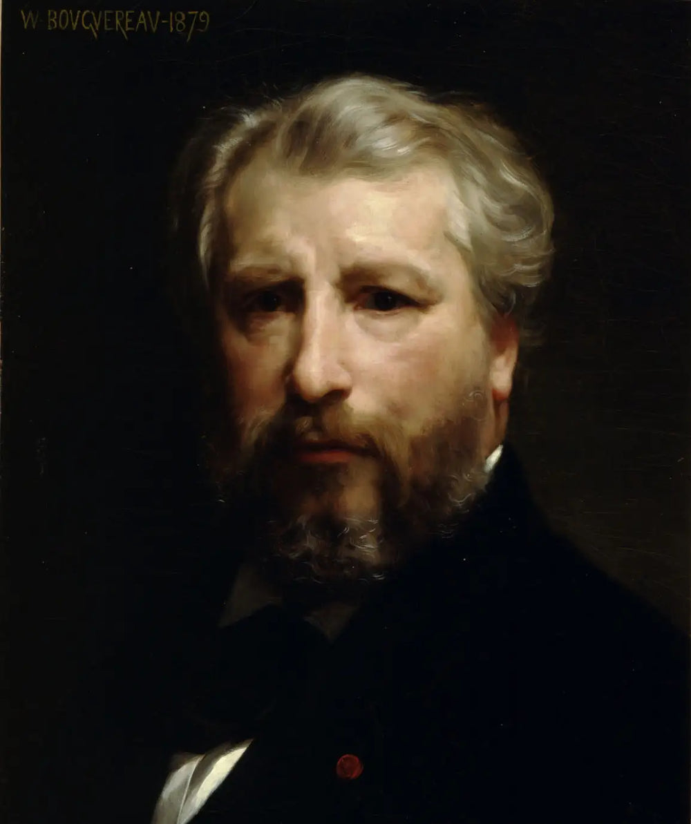 Reproduction du tableau « Autoportrait - Bouguereau » par Alpha Reproduction en peinture à l’huile