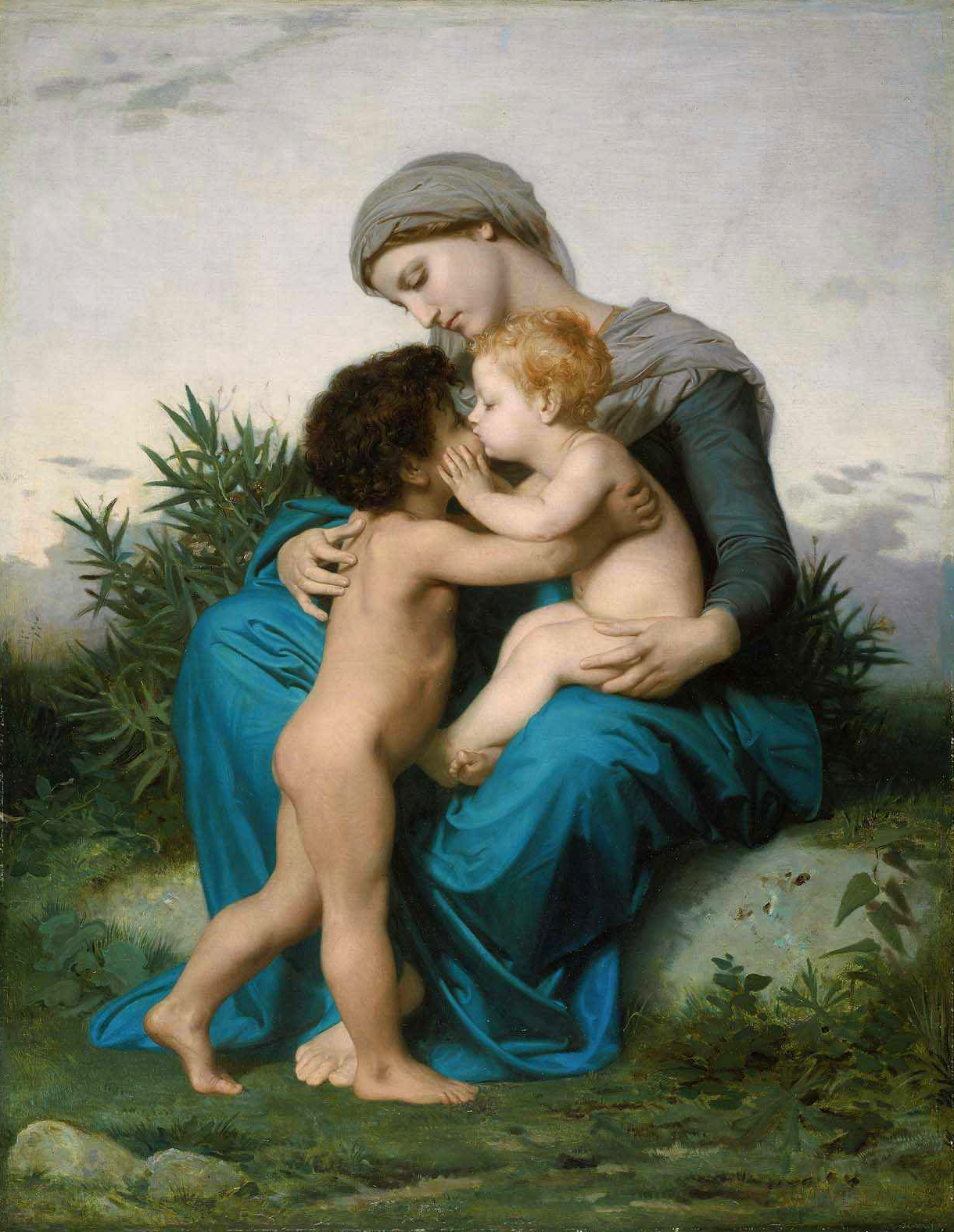 Fraternal Love - Bouguereau