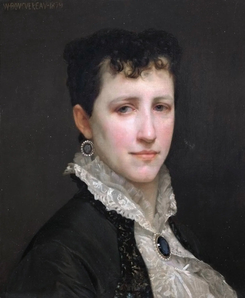 Portrait of Mademoiselle Elizabeth Gardner - Bouguereau