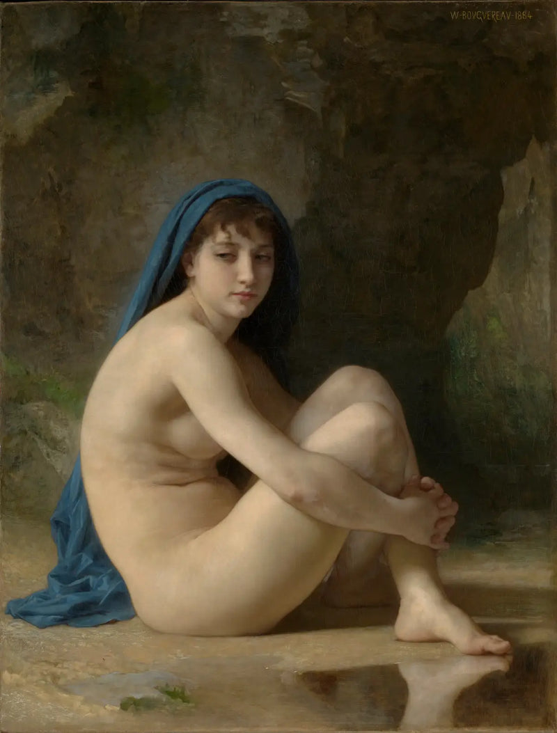 Seated Bather - Bouguereau