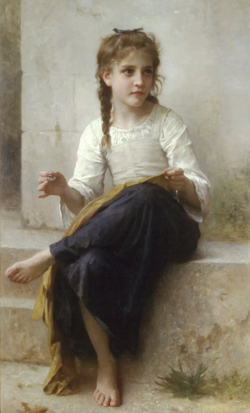 The Seamstress - Bouguereau