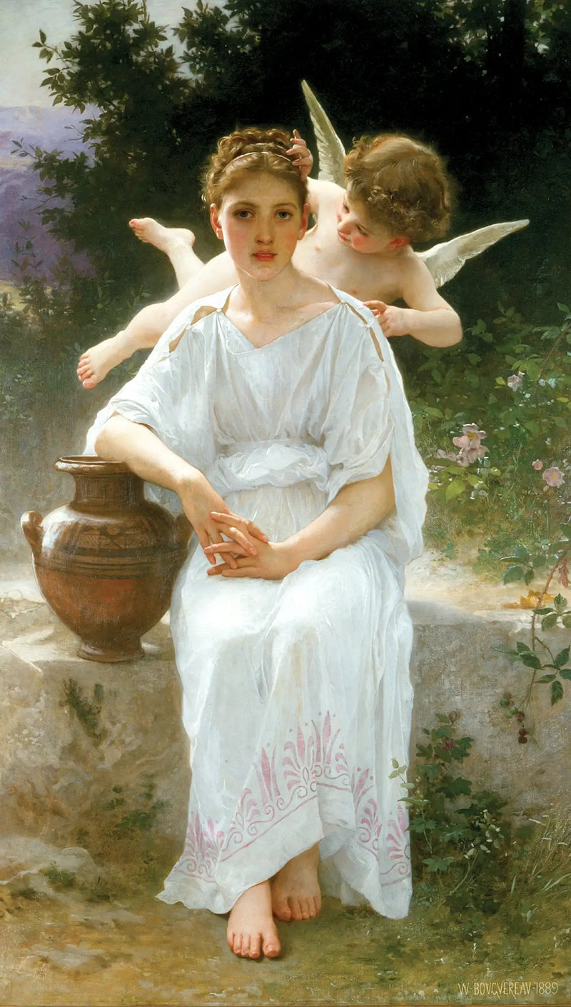 The Whispers of Love - Bouguereau
