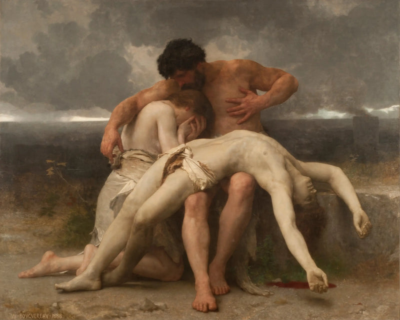 First Mourning - Bouguereau