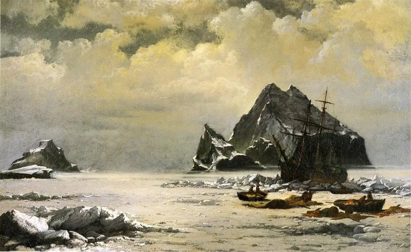 Morning in the Arctic Ice Fields - William Bradford