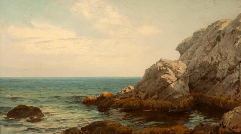 Marée basse Newport Rhode Island - William Trost Richards - Alpha Reproduction