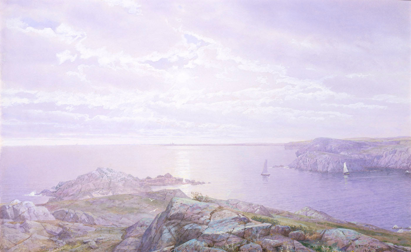Crique rocheuse - William Trost Richards - Alpha Reproduction