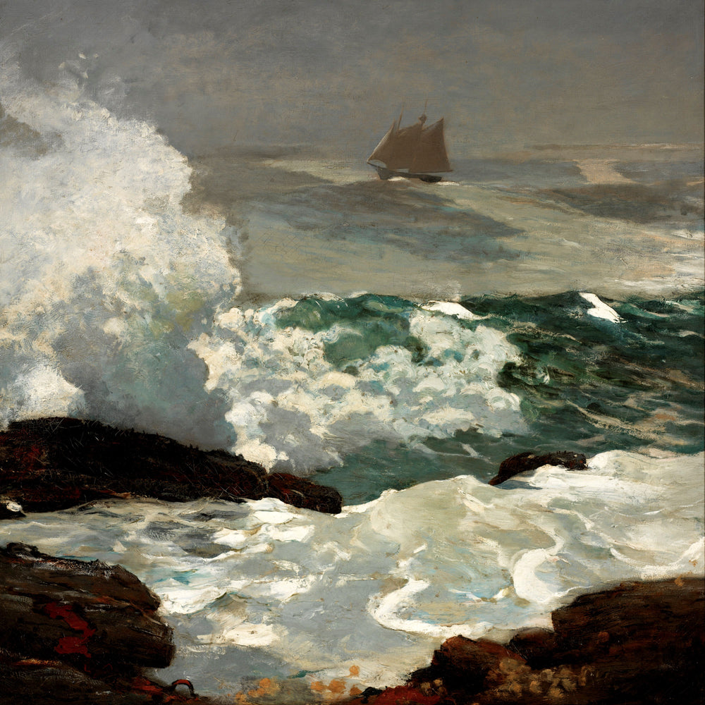 Sur une rive sous le vent - Winslow Homer