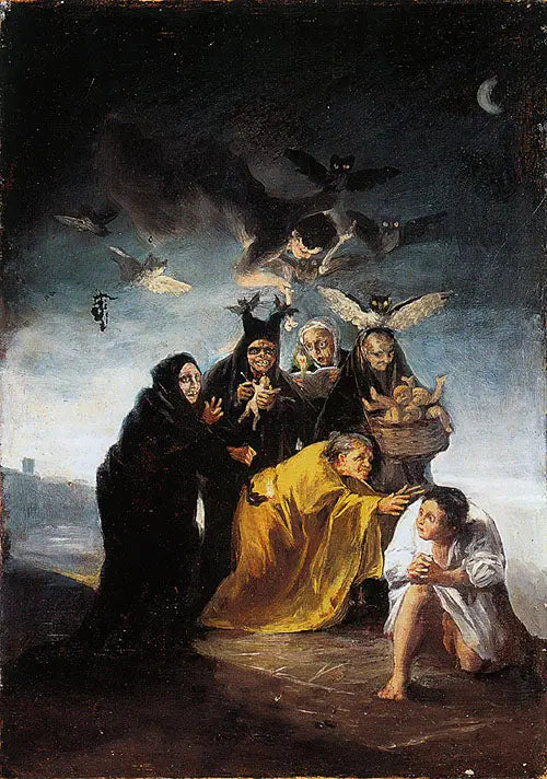The Incantation - Francisco de Goya