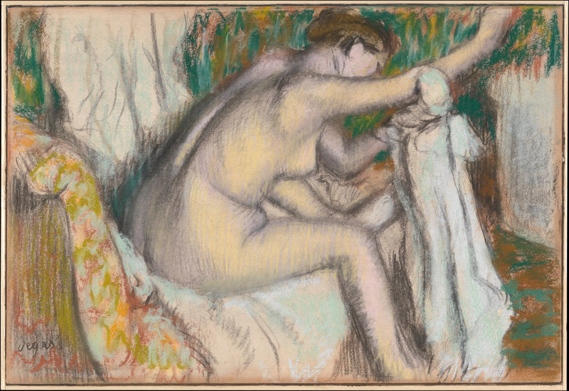Woman Drying Her Arm - Edgar Degas