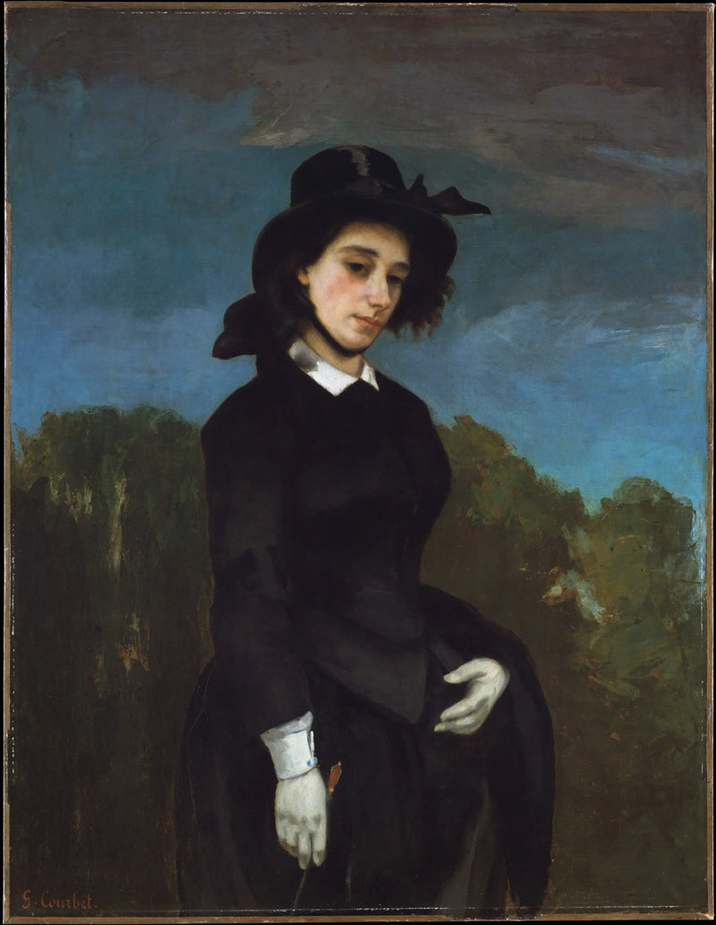 The Amazon - Gustave Courbet
