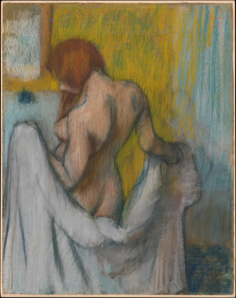 Woman with a Towel - Edgar Degas