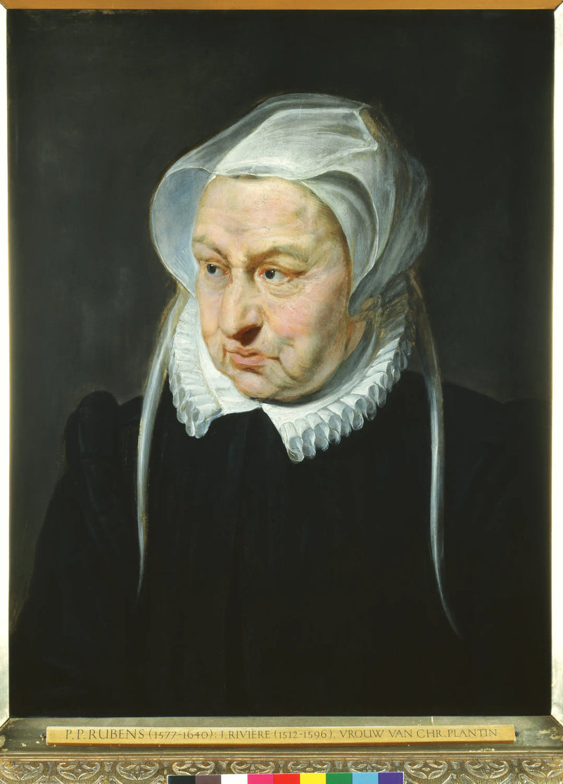 Portrait of Jeanne Rivière - Peter Paul Rubens