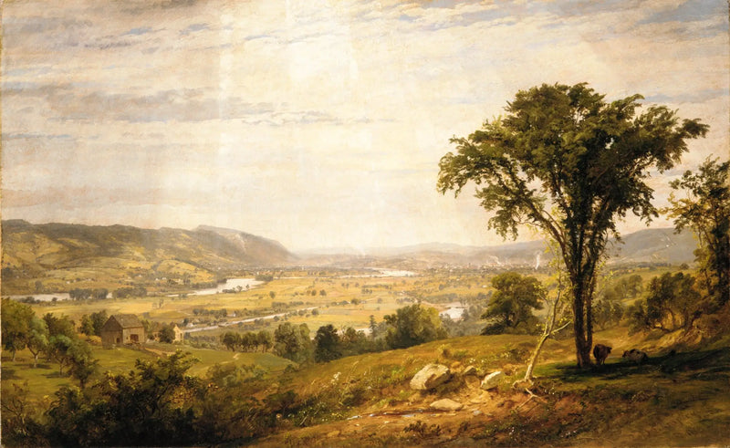 Wyoming Valley, Pennsylvania - Jasper Francis Cropsey