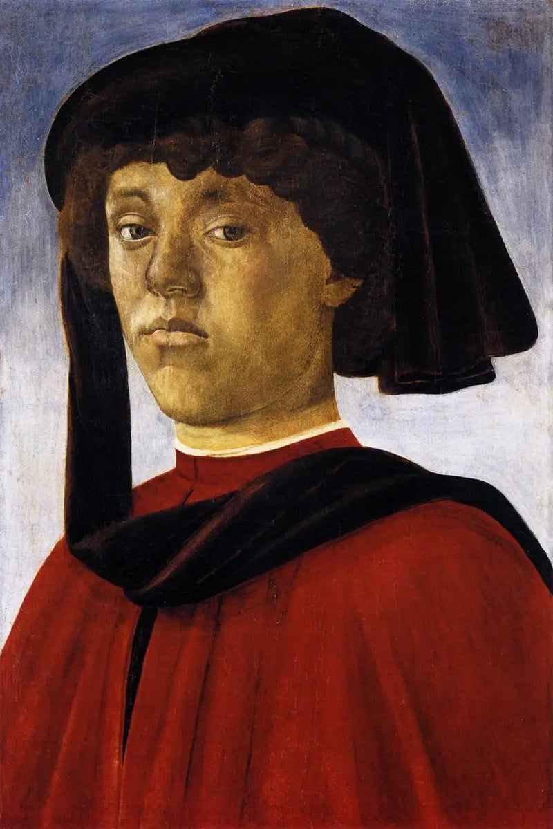 Portrait of a Young Man - Sandro Botticelli