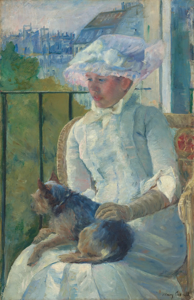 Young Girl at the Window - Mary Cassatt