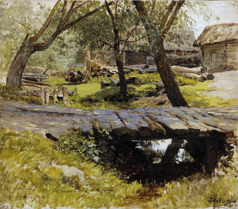 Bridge. Sloboda of Savvinskaya - Isaac Levitan