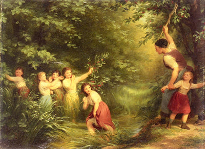 Les voleurs de cerises - Fritz Zuber-Buhler