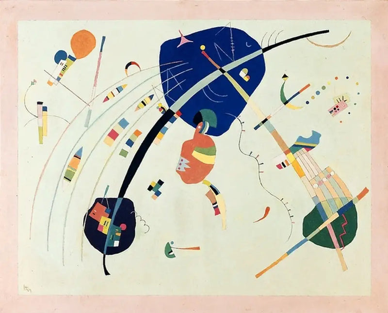 Towards the Blue - Vassily Kandinsky